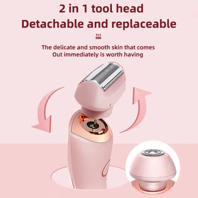 2 In 1 Epilator for Hair Removal