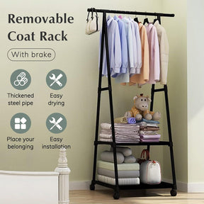 Corner Clothing Rack