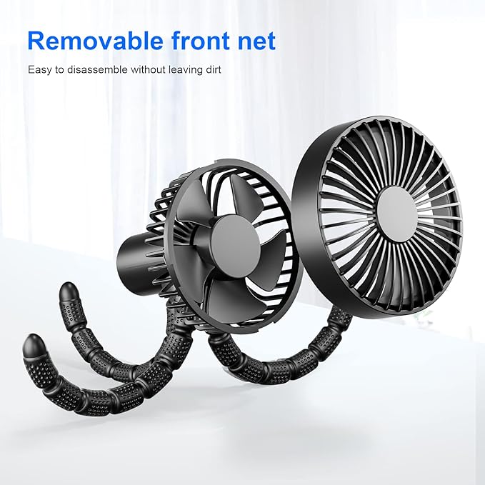 Mini Portable Stroller Fan