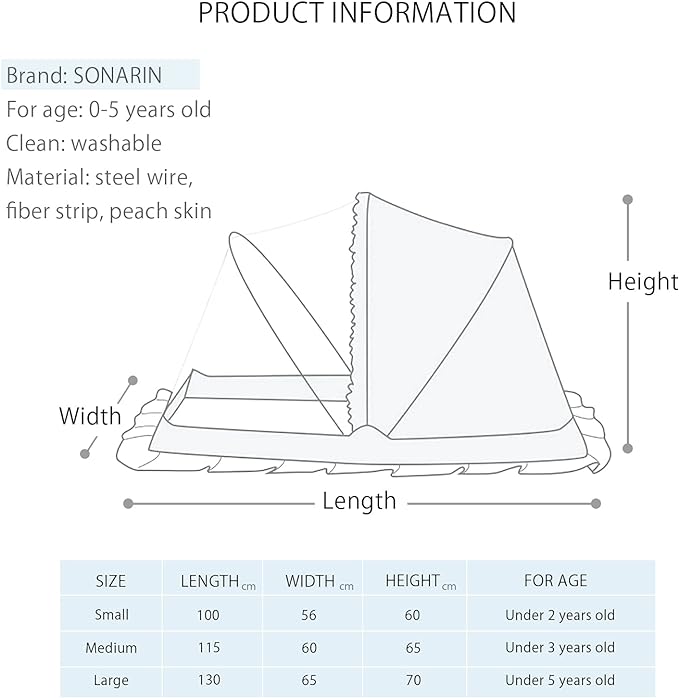 Portable Baby Mosquito Net